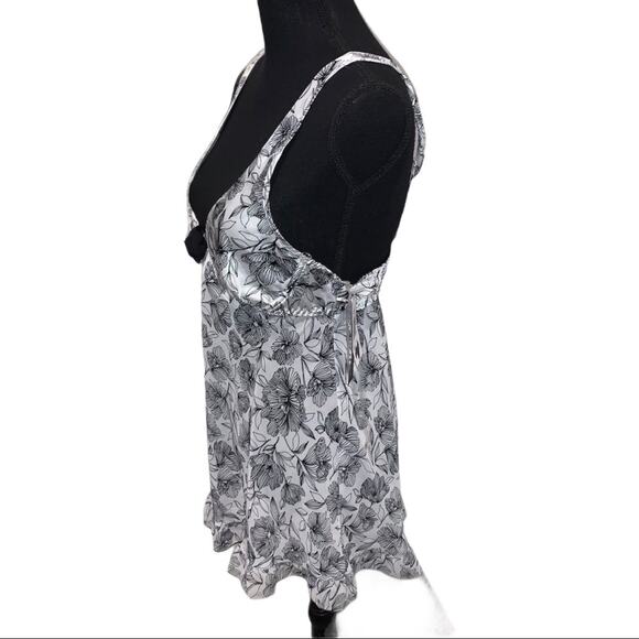 Cinema Etoile Seductive Wear Floral Babydoll NWT - Picture 4 of 10